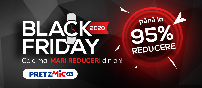 Black Friday 2020 la PretzMic.ro: discounturi masive la ceasuri de mână, bijuterii fashion, genți și rucsacuri