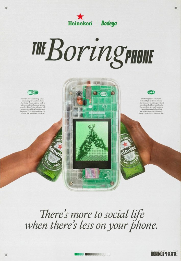 The Boring Phone – proiect inedit lansat de Heineken și Bodega