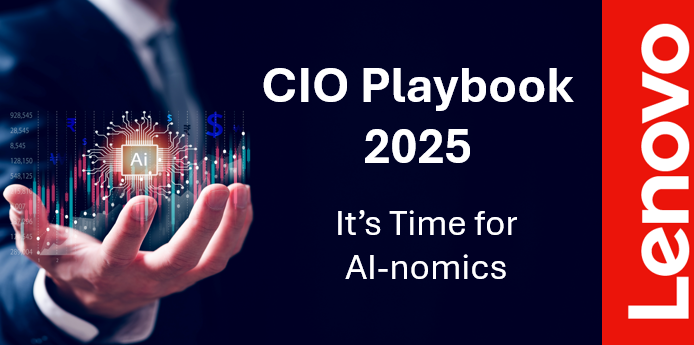 Lenovo AInomics CIO Playbook 2025: adopția inteligenței artificiale generative va crește de aproape 4 ori