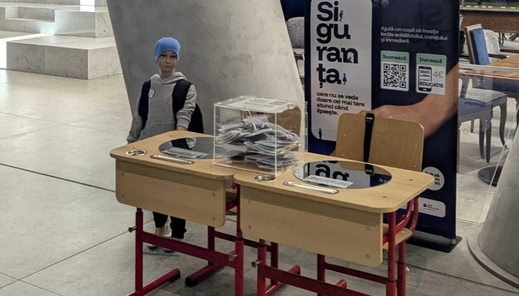 Mesajul campaniei Siguranța care nu se vede, în clădiri de birouri, restaurante, spații publice